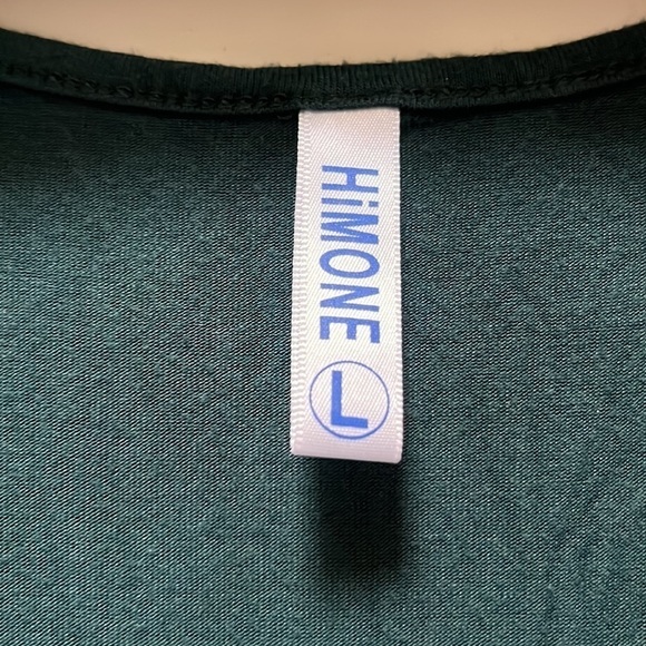 New green tank dress with pockets. - Picture 4 of 6